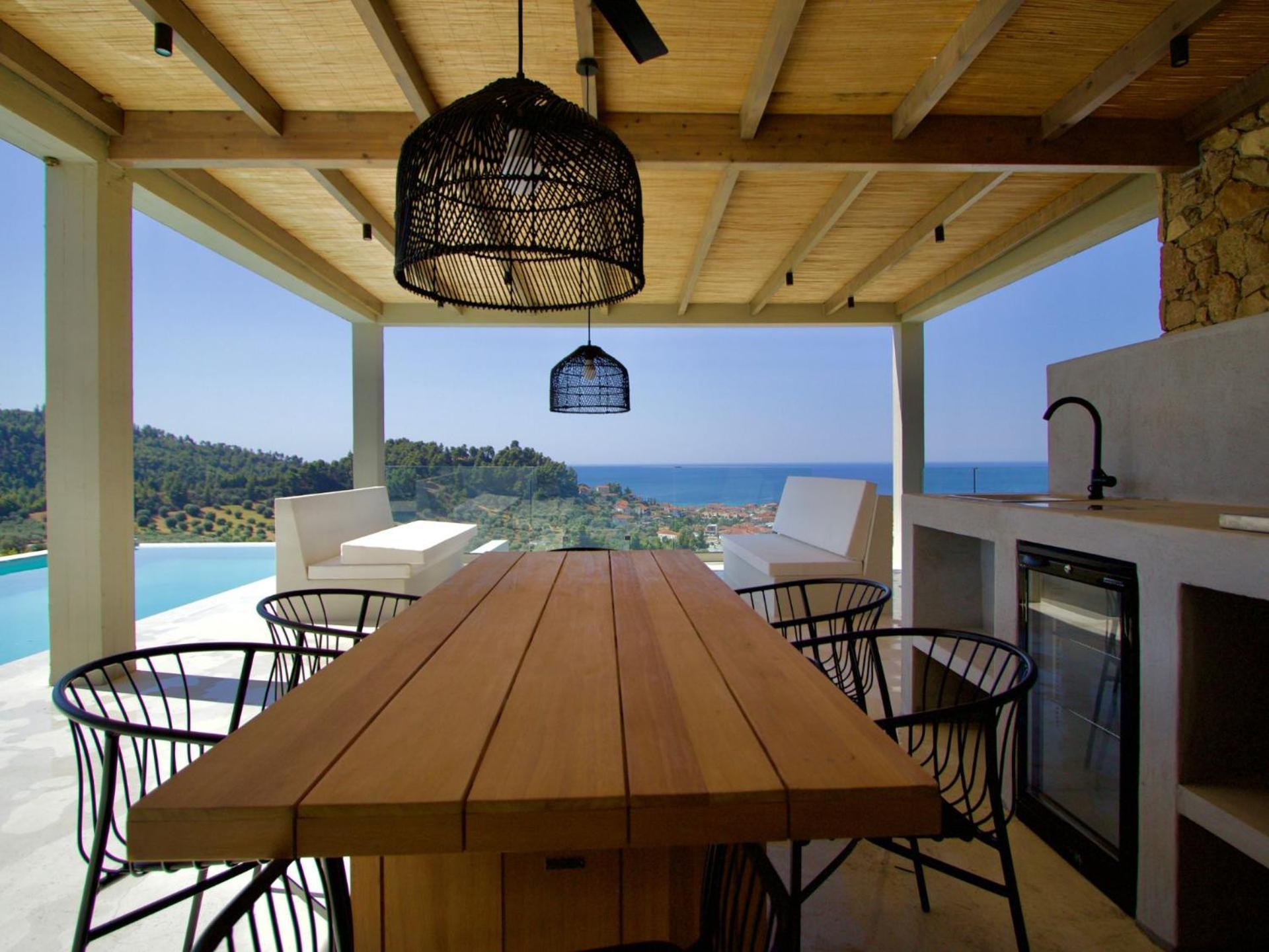 Design Villa Nea Skioni By Halkidiki Villas Buitenkant foto