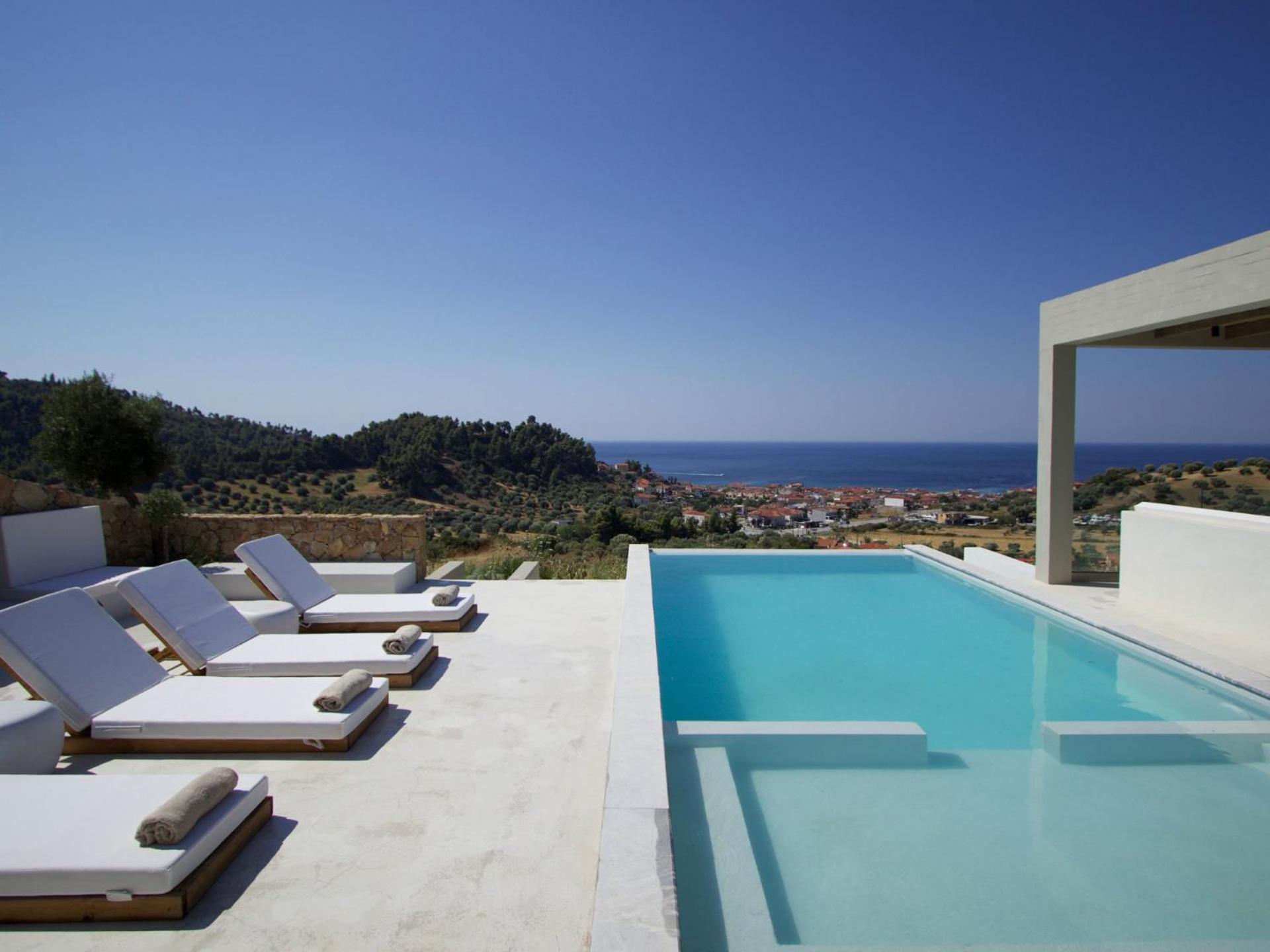 Design Villa Nea Skioni By Halkidiki Villas Buitenkant foto